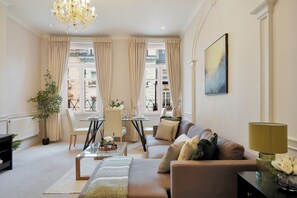 Apartment, Non Smoking | Living area - Hertford Flat 12 (London)