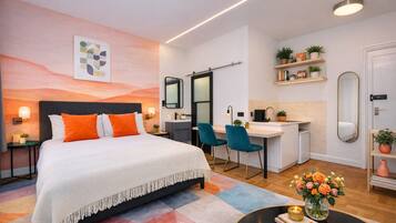 Leilighet – comfort, 1 dobbeltseng med sovesofa, ikke-røyk, byutsikt