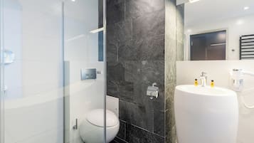 Deluxe Studio Suite, Courtyard View | Bathroom | Free toiletries, hair dryer, towels, soap
