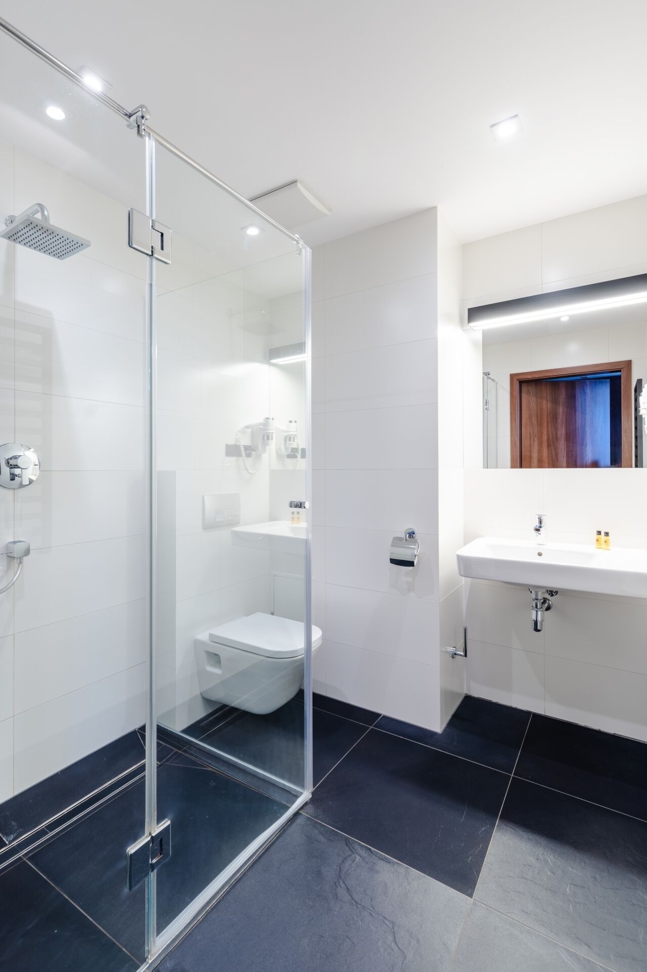 Deluxe Studio Suite, Courtyard View | Bathroom | Free toiletries, hair dryer, towels, soap