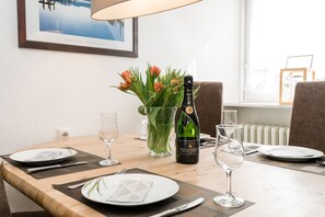 Dining - Spacious, bright vacation apartment in a quiet location on the 1st floor in Wenningstedt (Wenningstedt)