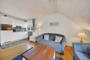 TV - Comfortable vacation apartment with sauna, garden and terrace in Tinnum on Sylt (Tinnum)
