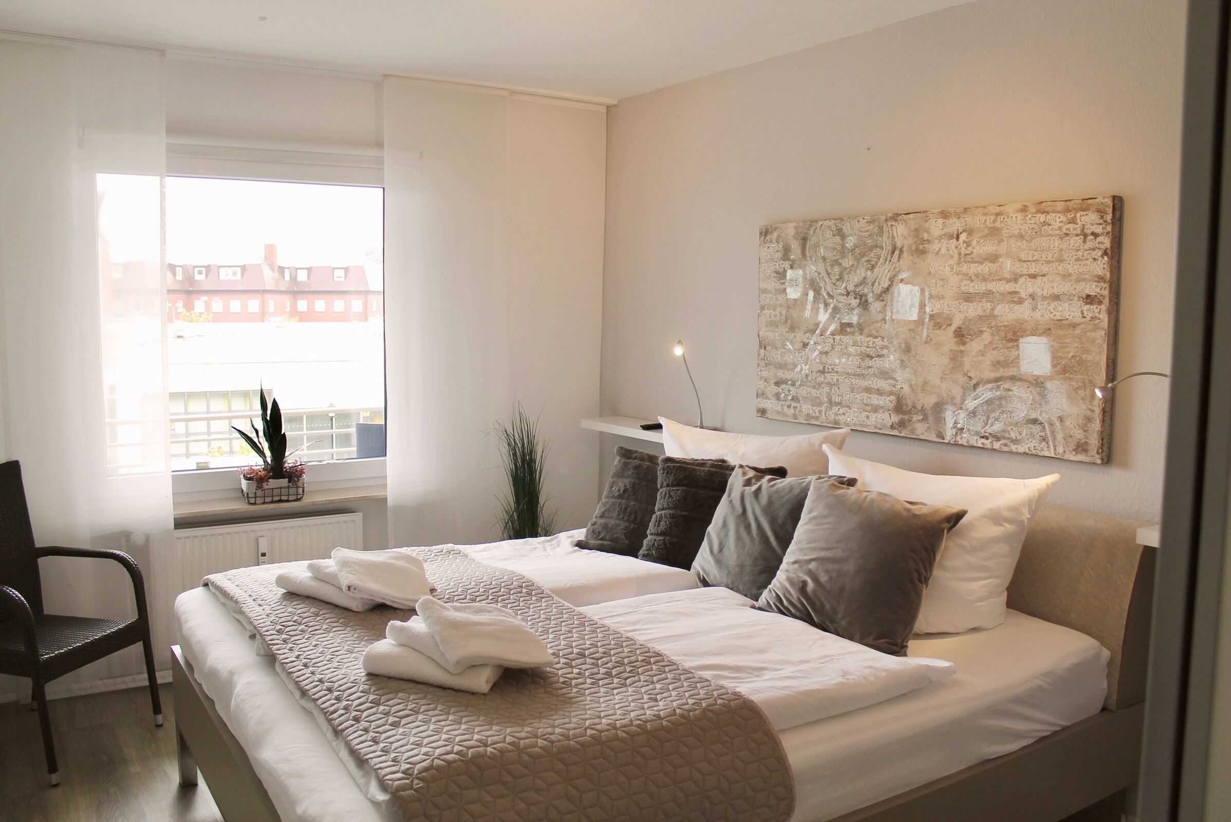 2 dormitorios, wifi gratis, ropa de cama
