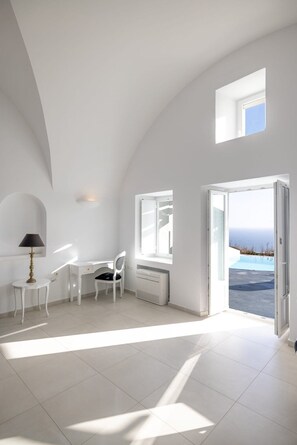 Interior - Villa Brytheia, Divine Sea Views, Private Pool, Santorini (Santorini)