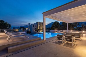 Pool - Superb Rhodes Villa | Villa Nyx & Helios | 3 Bedrooms | Private Pool | Lovely. (Lindos)