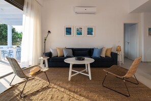 Living area - Superb Rhodes Villa | Villa Nyx & Helios | 3 Bedrooms | Private Pool | Lovely. (Lindos)