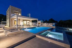 Pool - Superb Rhodes Villa | Villa Nyx & Helios | 3 Bedrooms | Private Pool | Lovely. (Lindos)
