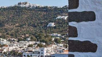 Blick von der Unterkunft