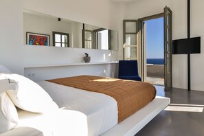 1 bedroom, in-room safe, iron/ironing board, free WiFi - Superb Tinos See Front Villa | Villa Themis | 1 Bedroom | Breathtaking Sea. (Tinos)