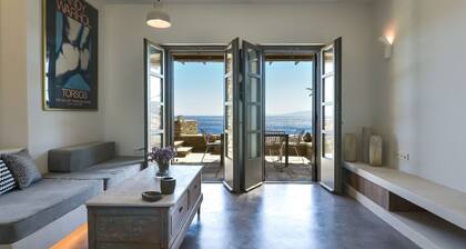 Superb Tinos See Front Villa | Villa Themis | 1 Bedroom | Breathtaking Sea.