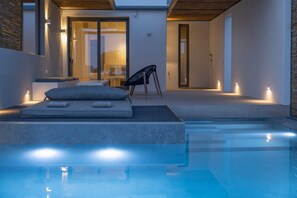 Spa - Lavish Tinos Beachfront Suite | Adults only | Elysia Suite | Private Furnished. (Tinos)