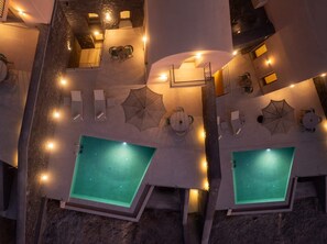 Property grounds - Villa Kleonika, 2 BDR, Wonderful Seaviews, Private Pool, Santorini (Santorini)