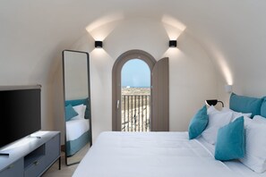 2 bedrooms, in-room safe, iron/ironing board, free WiFi - Villa Eunomia, 2 BDR, Wonderful Seaviews, Private Pool, Santorini (Santorini)