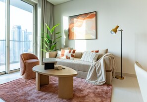 TV - Premium 2BR In Vida with Burj Khalifa View (Dubai)