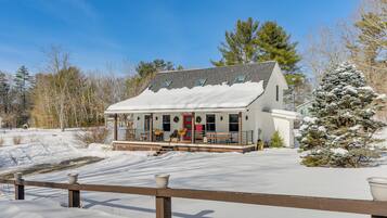 Fachada de la propiedad