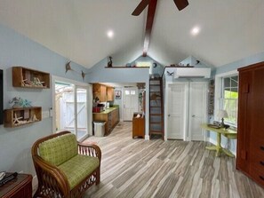 Living area - Charming Old Town Studio- Steps to Duval Key West (Key West)