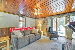 House (3 Bedrooms) | Interior - Rifle Lake Cabin! Michigan Outdoor Adventure Pad (Lupton)