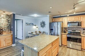 Interior - Beach Getaway on Mustang Island: Pet Friendly! (Port Aransas)