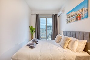 1 Schlafzimmer, Bügeleisen/Bügelbrett, kostenloses WLAN, Bettwäsche