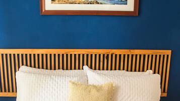 Minibar, tabla de planchar con plancha, wifi gratis y ropa de cama