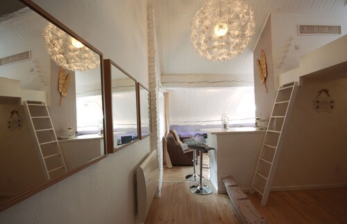 Luminous cocoon in the heart of the old town