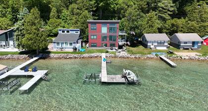 NEW! Eagles Landing - Large and Luxurious Newly-Constructed Lakefront Home Right On Crystal Lake! Absolutely Gorgeous!