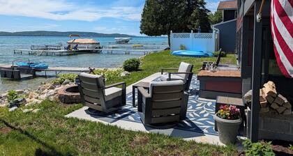 NEW! Eagles Landing - Large and Luxurious Newly-Constructed Lakefront Home Right On Crystal Lake! Absolutely Gorgeous!
