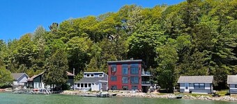 NEW!  Eagles Landing - Large and Luxurious Newly-Constructed Lakefront Home Right On Crystal Lake!  Absolutely Gorgeous!