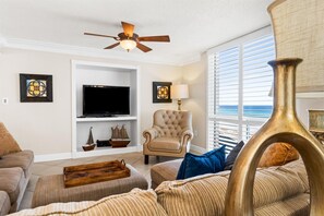 Condo, 3 Bedrooms | Living area - Shoreline Towers 1086 3 Bedroom Condo (Destin)