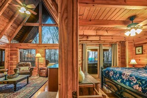 Cabin, 3 Bedrooms | 3 bedrooms, free WiFi - Rise And Shine 3 Bedroom Cabin (Gatlinburg)