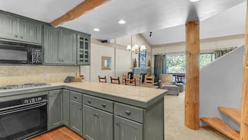 Condo, 2 Bedrooms | Private kitchen | Fridge, oven, toaster