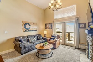 Condo, 2 Bedrooms | Living area | Smart TV - Base Camp 402 2 Bedroom Condo (Granby)