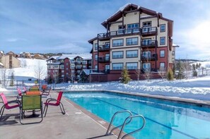 Condo, 2 Bedrooms | Pool - Base Camp 402 2 Bedroom Condo (Granby)