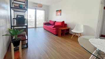 Apartamento, 1 quarto, para fumantes, sacada | Sala de estar