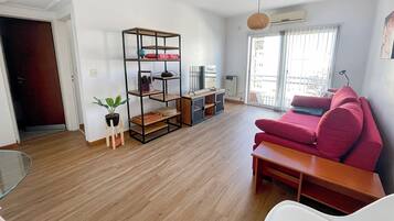 Apartamento, 1 quarto, para fumantes, sacada | Sala de estar