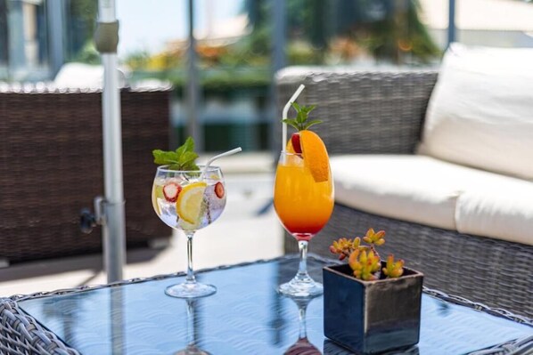 Standard Double Room | Food and drink - Hotel Santa Eulália Bay (Albufeira)
