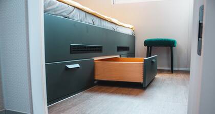 Schwimmendes Ferienhaus in Berlin