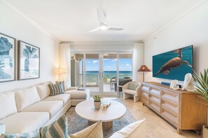 Living area - Beachcomber 22 by Grand Cayman Villas (Seven Mile Beach)