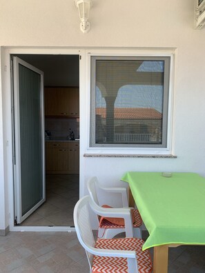 Outdoor dining - Apartment Vir 5 (Vir)