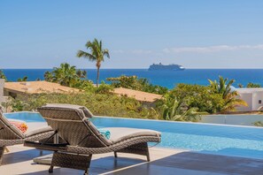 Pool - Villa Persia: Modern Pedregal Retreat Ocean Views. Promos Avail (Cabo San Lucas)