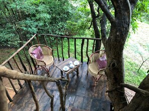 Classic Double Room, Balcony, Courtyard View | Terrace/patio - Sky Forest (Habarana)