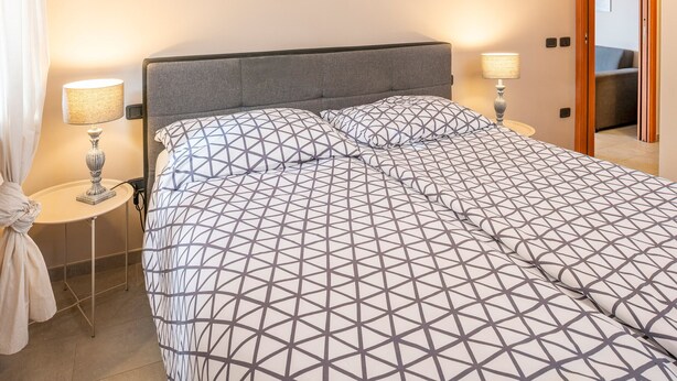 1 bedroom, WiFi (free), bed sheets - 635A Casa Felice Apartment (Costermano)