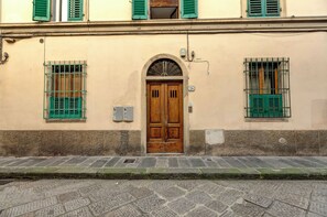 Overnatningsstedets facade