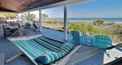 Morning Glory | Oceanfront on Gracy’s Crescent Beach w/Large Deck