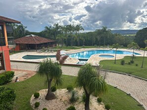 Indoor pool, outdoor pool - Hotel Fazenda Lagoa Grande  (Sete Lagoas)