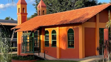 Área interna para casamento