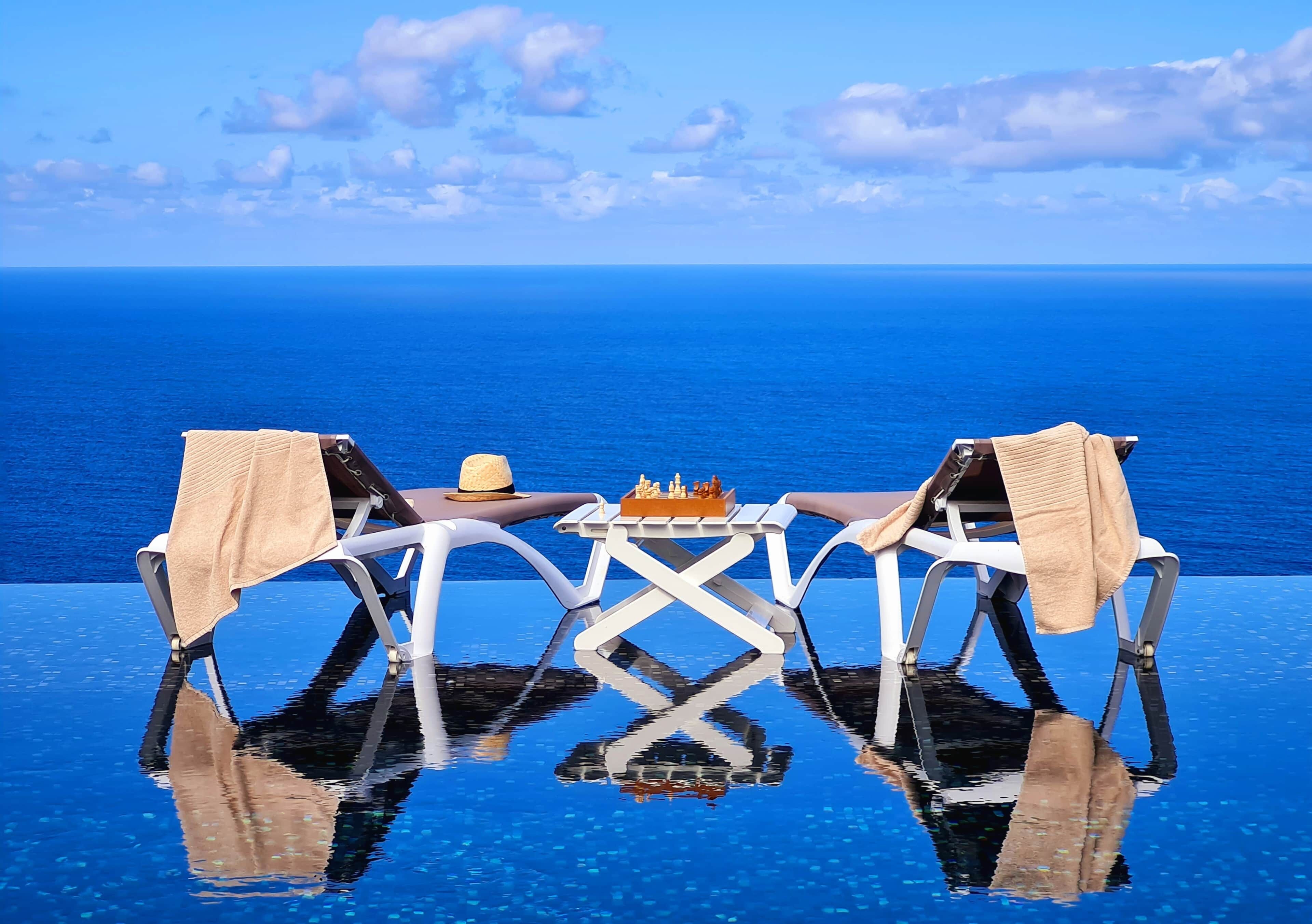 Außenpool, beheizter Pool