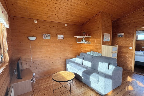 Eldborg Cabins | Living area