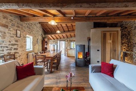 Interior. Rifugio Ca' da Cardella