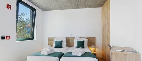 2 間睡房、Wi-Fi、床單